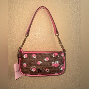 Juicy Couture Strawberry Print Shoulder Bag